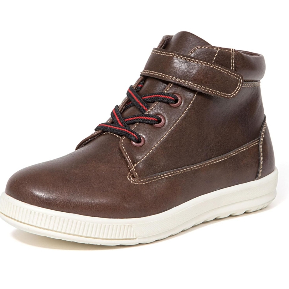 Deer Stags Boy's Niles Memory Foam Dress Casual Comfort High Top